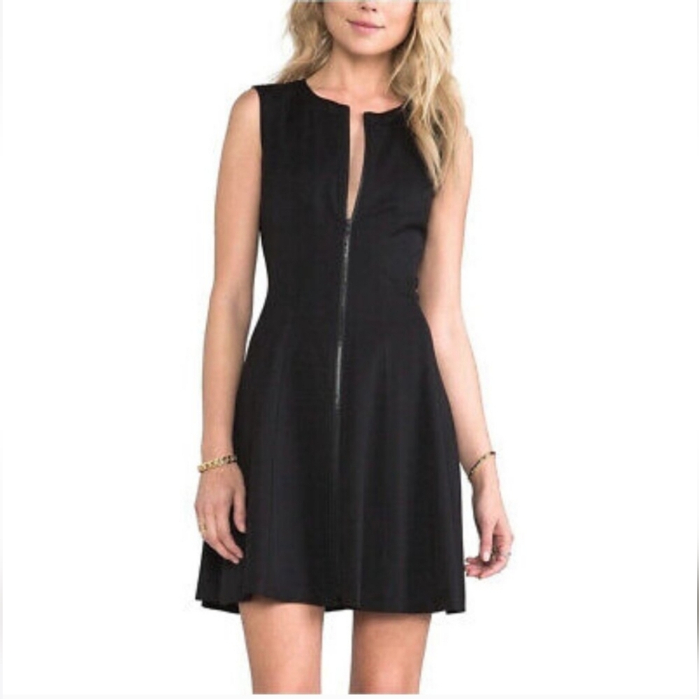 Theory Black Sleeveless Dress